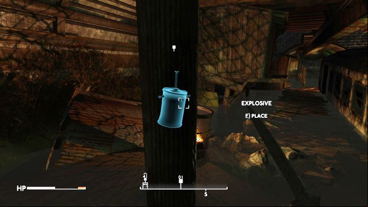 Travel along the narrow footbridges to the bomb planting site - Fallout London: How to save the Ferryman in the Charybdis quest? - Quests - Fallout London Guide
