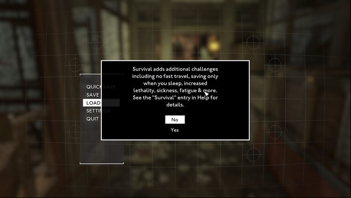 The sixth special mode is Survival - Fallout London: Are there difficulty levels? - Technical issues - Fallout London Guide