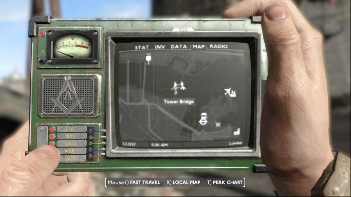 Tower Bridge is one of the most important viewpoints on the world map in Fallout London and can be visited - Fallout London: Can you visit the Tower Bridge? - Exploration - Fallout London Guide