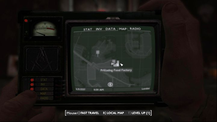 You will by a dog food factory called Prilladog Food Factory on your way to Thameshaven - Fallout London: How to adopt Churchill? - Factions and companions - Fallout London Guide