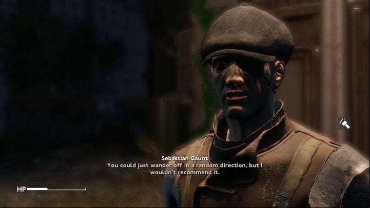 After talking to Sebastian Gaunt near the site of the train accident, the game will suggest you go to the headquarters of one of two factions: Thameshaven or Vagabonds - Fallout London: How to get rid of the Railway Spine and Lab Rat effects? - Equipment - Fallout London Guide