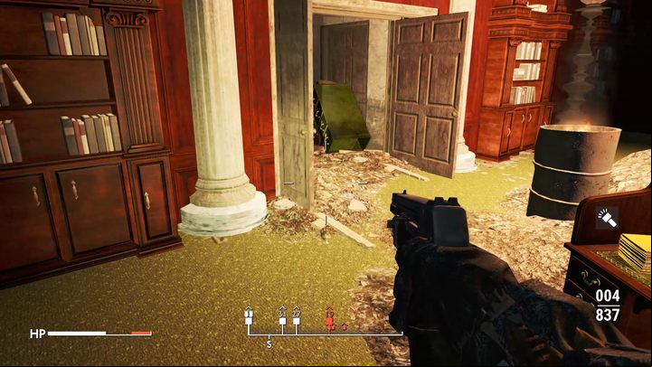 At the end of the corridor you will find a room with terminals - Fallout London: Where to find keys at the Bank of England? - Exploration - Fallout London Guide
