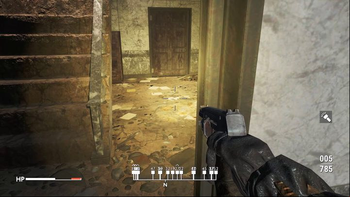 Go back to the room just behind the entrance door, and then immediately turn into the room on the left - Fallout London: Where to find keys at the Bank of England? - Exploration - Fallout London Guide