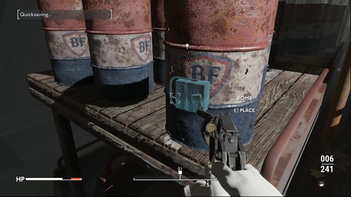 Once the Vagabonds leave the building, you can destroy the warehouse - Fallout London: How to destroy the weapons warehouse? - Quests - Fallout London Guide