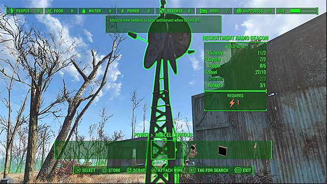 Place a radio beacon - Fallout 4: Taking Point - Minor quests for Minutemen faction - Fallout 4 Game Guide & Walkthrough