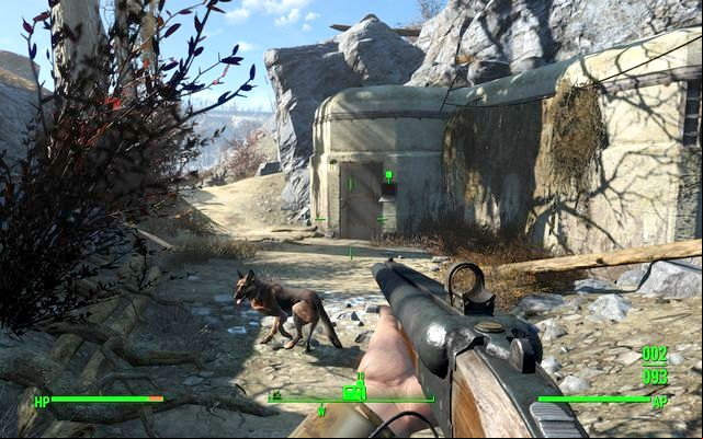 Entrance to the Theta Bunker - Fallout 4: The Lost Patrol - Minor quests for Brotherhood of Steel faction - Fallout 4 Game Guide & Walkthrough