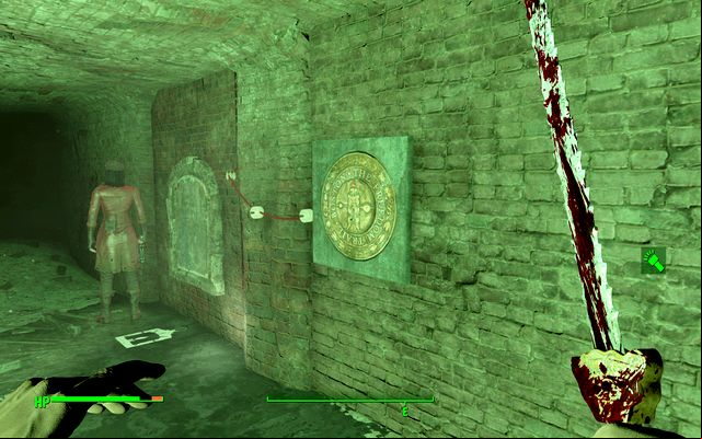 There you will notice a symbol on the last wall - Fallout 4: Road to Freedom - Major Quests for Railroad faction - Fallout 4 Game Guide & Walkthrough