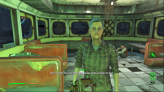 Trudy - Fallout 4: Order Up (Drumlin Diner) - Side quests in other locations - Fallout 4 Game Guide & Walkthrough