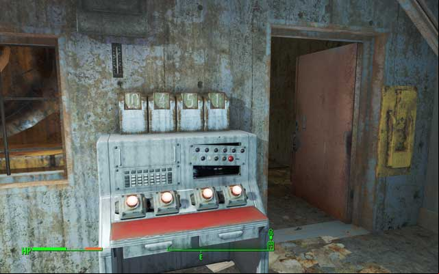 Inside there is a lock to open which you need - Fallout 4: Lynn Pier Parking - Salem - Sector 3 - Fallout 4 Game Guide & Walkthrough