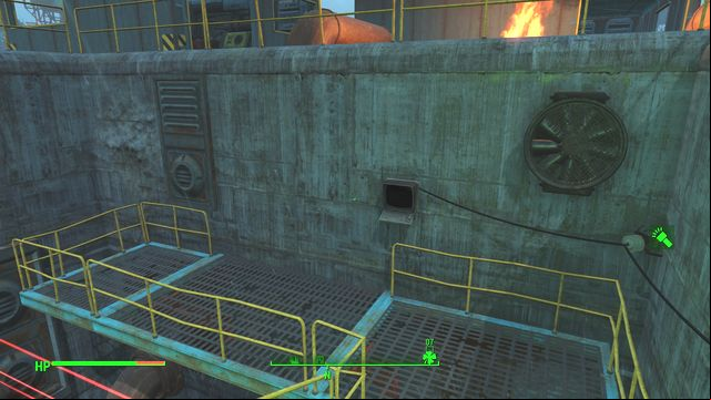 There are hidden door to the left from the terminal. - Fallout 4: Four Leaf Fishpacking Plant - The Castle - Sector 7 - Fallout 4 Game Guide & Walkthrough