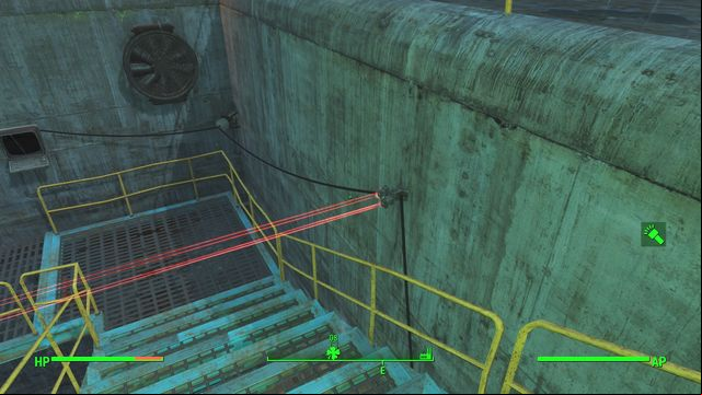 Fifth laser. - Fallout 4: Four Leaf Fishpacking Plant - The Castle - Sector 7 - Fallout 4 Game Guide & Walkthrough