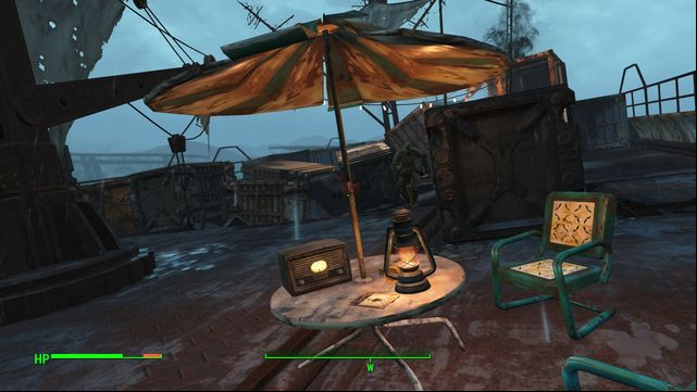 On the table, on the upper deck, you find an issue of Tales of a Junktown Jerky Vendor - Fallout 4: Wreck of the FMS Northern Star - Southern Boston - Sector 9 - Fallout 4 Game Guide & Walkthrough