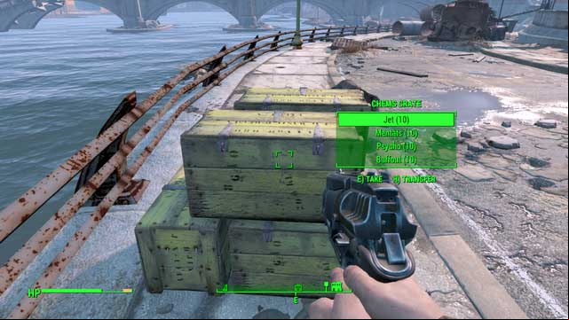 The chests are filled with valuable drugs - Fallout 4: Diamond City Blues - Side quests in Diamond City - Fallout 4 Game Guide & Walkthrough