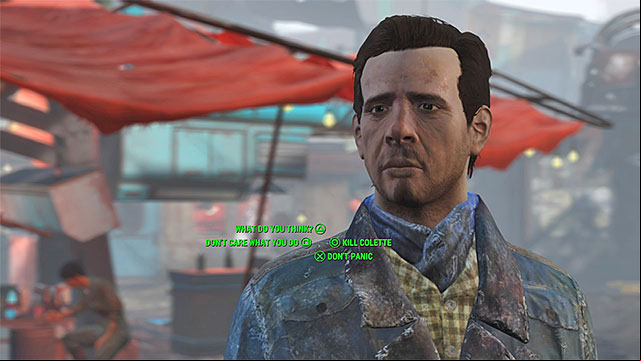 Paul can ask you to solve the problem with suspicious Colette - Fallout 4: Diamond City Blues - Side quests in Diamond City - Fallout 4 Game Guide & Walkthrough