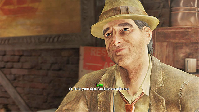 Cooke will reveal that Paul was murdered - Fallout 4: Diamond City Blues - Side quests in Diamond City - Fallout 4 Game Guide & Walkthrough