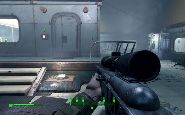 Once the conversations end, you can use the button at the door to open them or you can kill Lorenzo by activating four levers - Fallout 4: The Secret of Cabot House - Side quests in Cabot House - Fallout 4 Game Guide & Walkthrough