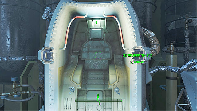 Enter one of the pods - Fallout 4: Prologue - Main story - Fallout 4 Game Guide & Walkthrough