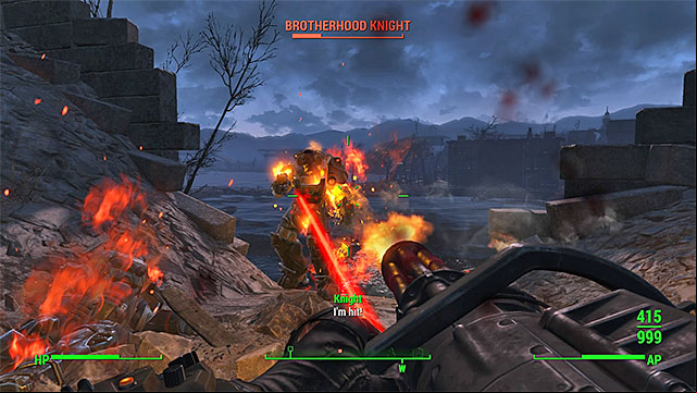 Use your best weapons to eliminate soldiers in power armors - Fallout 4: With Our Powers Combined - Minor quests for Minutemen faction - Fallout 4 Game Guide & Walkthrough