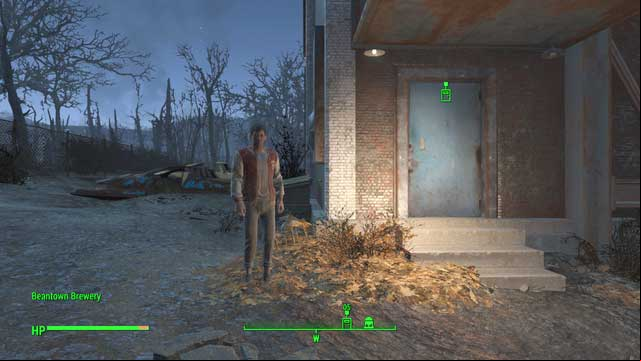 You meet Travis by the brewery, even if you do not talk to him earlier, in the town - Fallout 4: Confidence Man - Side quests in Diamond City - Fallout 4 Game Guide & Walkthrough