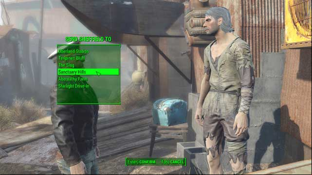 You can hire Sheffeld as your settler - Fallout 4: Smaller quests in Diamond City - Side quests in Diamond City - Fallout 4 Game Guide & Walkthrough