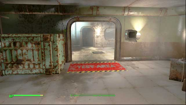The Test Area in General Atomics Factory - Fallout 4: Quality Assurance (General Atomics Factory) - Side quests in other locations - Fallout 4 Game Guide & Walkthrough