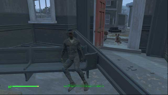 Lukes corpse in the church (flier, ID) - Fallout 4: Find the Treasures of Jamaican Plain (Jamaican Plain) - Side quests in other locations - Fallout 4 Game Guide & Walkthrough
