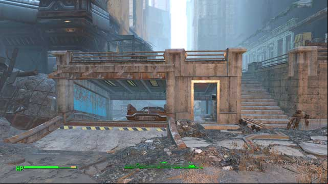 The underground garage - Fallout 4: Faneuil Hall - Center of Boston - Sector 6 - Fallout 4 Game Guide & Walkthrough