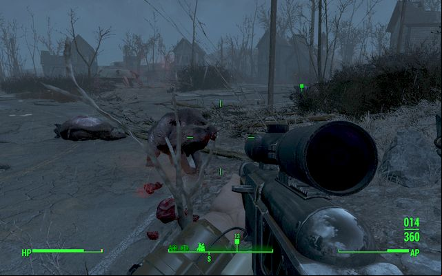 The chest might be guarded by Yao Guai - Fallout 4: Butchers Bill 2 - Minor quests for Railroad faction - Fallout 4 Game Guide & Walkthrough