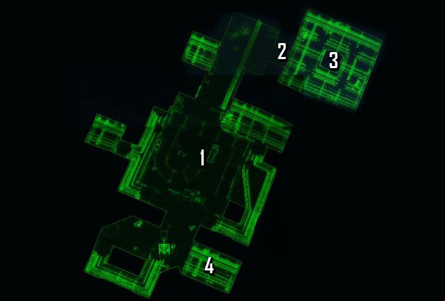 Map of the satellite station - Fallout 4: USAF Satellite Station Olivia map - Sanctuary - Sector 1 - Fallout 4 Game Guide & Walkthrough