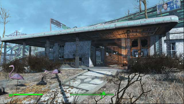 Walk into the building and go left - Fallout 4: Where to find core fusions at the beginning of the game? - Power Armor - Fallout 4 Game Guide & Walkthrough