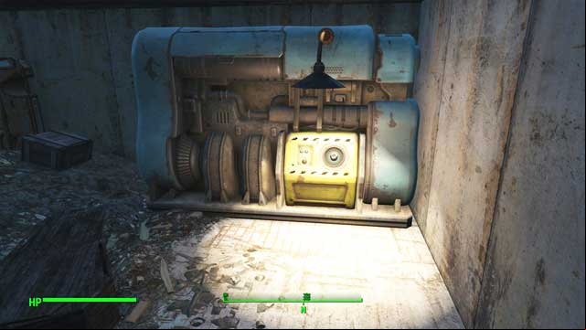 The core is in the generator in the basement - Fallout 4: Where to find core fusions at the beginning of the game? - Power Armor - Fallout 4 Game Guide & Walkthrough