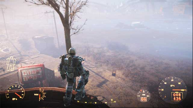 Frame completely removes falling damage. - Fallout 4: Power Armor Guide - Power Armor - Fallout 4 Game Guide & Walkthrough
