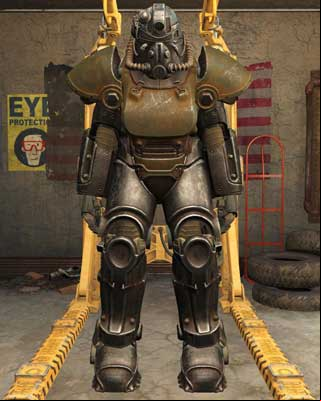 Most frequently found between levels 16 and 20 - Fallout 4: Types of Power Armor - Power Armor - Fallout 4 Game Guide & Walkthrough