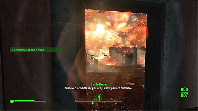 You can attack Kellogg without talking to him. - Fallout 4: Reunions - Main story - Fallout 4 Game Guide & Walkthrough
