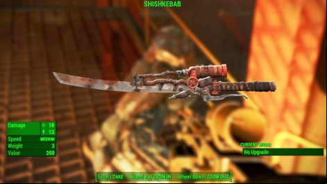 Type: Blade - Fallout 4: Melee weapons - Unique weapons - Fallout 4 Game Guide & Walkthrough