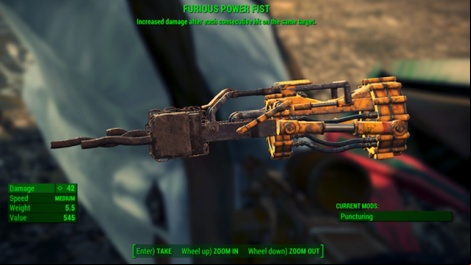 Type: Gauntlet - Fallout 4: Melee weapons - Unique weapons - Fallout 4 Game Guide & Walkthrough