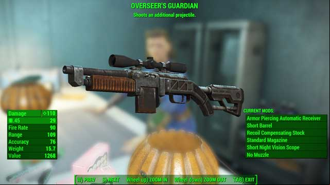 Type: Combat rifle - Fallout 4: Guns - light - Unique weapons - Fallout 4 Game Guide & Walkthrough