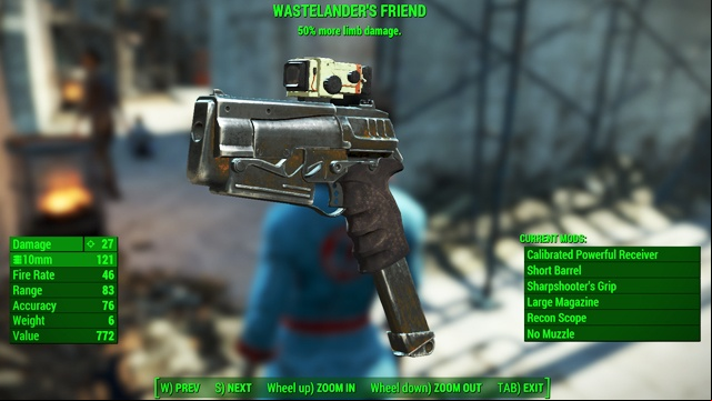Type: 10mm pistol - Fallout 4: Guns - light - Unique weapons - Fallout 4 Game Guide & Walkthrough
