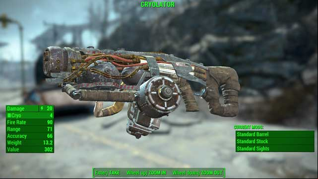 Type: Cryolator - Fallout 4: Energy weapons - Unique weapons - Fallout 4 Game Guide & Walkthrough