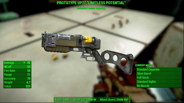 Type: Laser pistol - Fallout 4: Energy weapons - Unique weapons - Fallout 4 Game Guide & Walkthrough