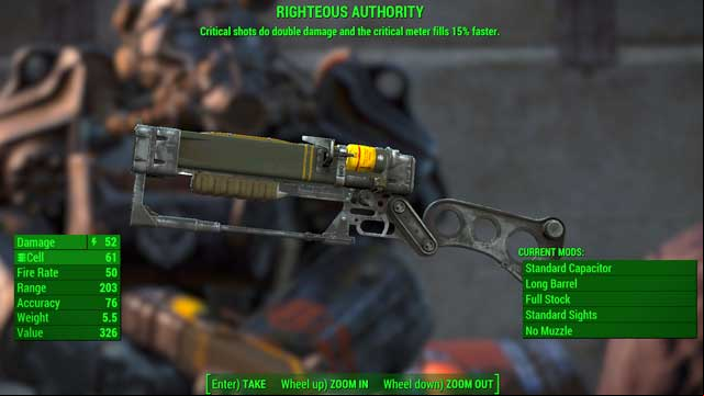 Type: Laser rifle - Fallout 4: Energy weapons - Unique weapons - Fallout 4 Game Guide & Walkthrough