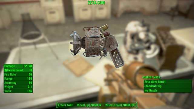 Type: Gamma gun - Fallout 4: Energy weapons - Unique weapons - Fallout 4 Game Guide & Walkthrough