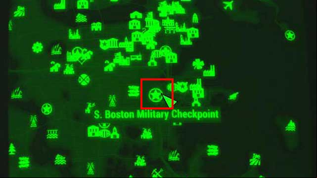 South Boston Military Checkpoint - Fallout 4: Locations of Power Armors - Power Armor - Fallout 4 Game Guide & Walkthrough