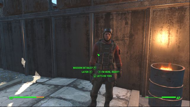 Learning Curve quest is one of the random quests done for the Brotherhood of Steel - Fallout 4: Learning Curve - Minor quests for Brotherhood of Steel faction - Fallout 4 Game Guide & Walkthrough