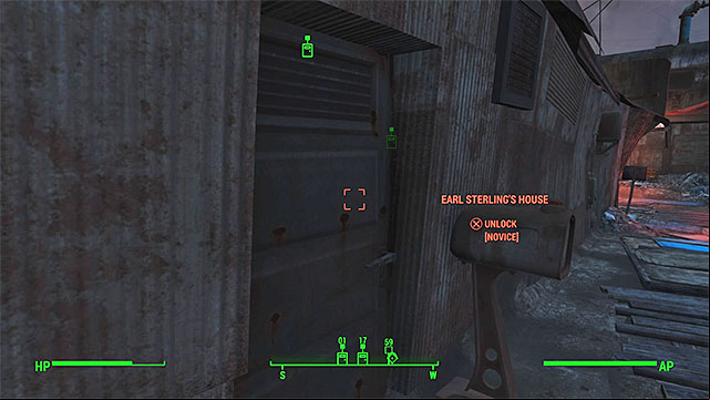 Entrance to Sterlings house - Fallout 4: The Disappearing Act - Nick Valentine - Minor quests for Institute faction - Fallout 4 Game Guide & Walkthrough