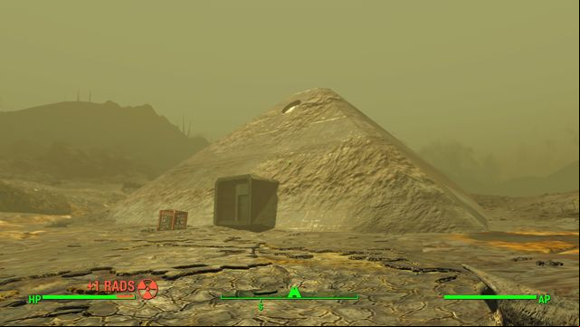 A Giant bunker shaped like a pyramid - Fallout 4: Sentinel Site - The Glowing Sea - Sector 8 - Fallout 4 Game Guide & Walkthrough