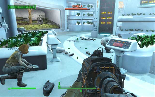 The released gorillas will be your enemies as well - Fallout 4: The Nuclear Option (the Railroad ending) - Major Quests for Railroad faction - Fallout 4 Game Guide & Walkthrough