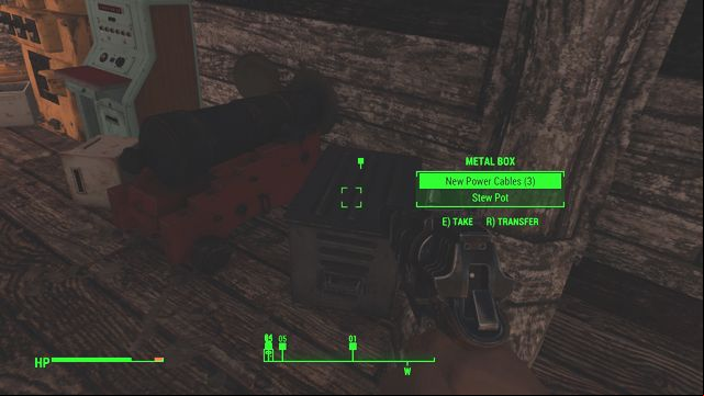 With at least 3 intelligence points, collecting the cables is not necessary. - Fallout 4: Last Voyage of the USS Constitution (USS Constitution) - Side quests in other locations - Fallout 4 Game Guide & Walkthrough