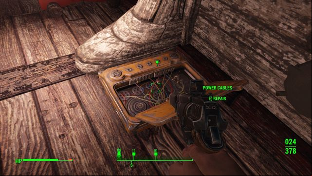 To restore the ships systems, you need to find three boxes with cables and fix the damaged bundles - Fallout 4: Last Voyage of the USS Constitution (USS Constitution) - Side quests in other locations - Fallout 4 Game Guide & Walkthrough