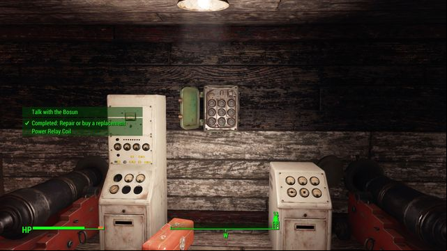 If your intelligence is below 5, you need to buy replacements - Fallout 4: Last Voyage of the USS Constitution (USS Constitution) - Side quests in other locations - Fallout 4 Game Guide & Walkthrough